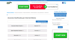 Desktop Screenshot of anunciosmx.com